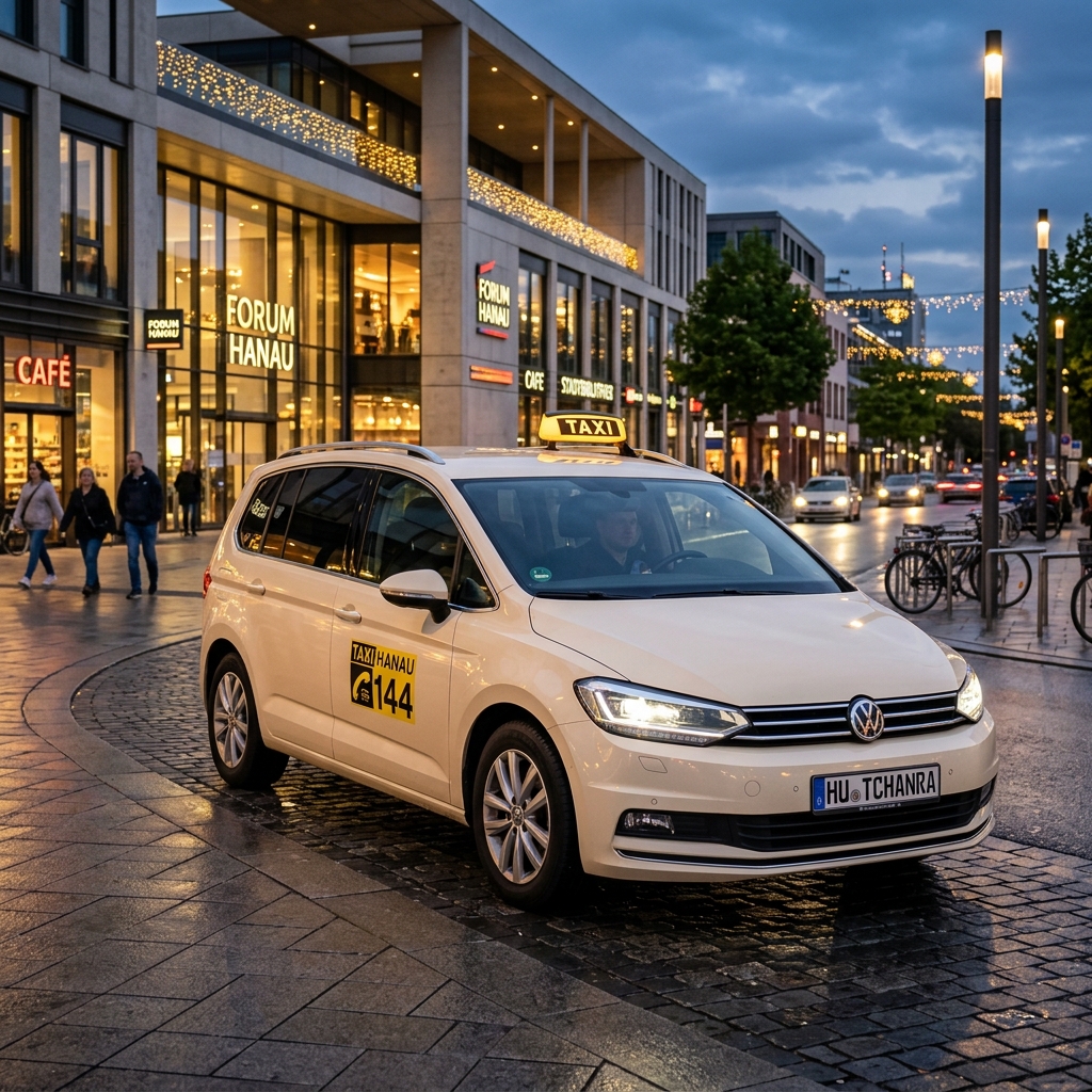Taxi Hanau Tchanra VW Touran